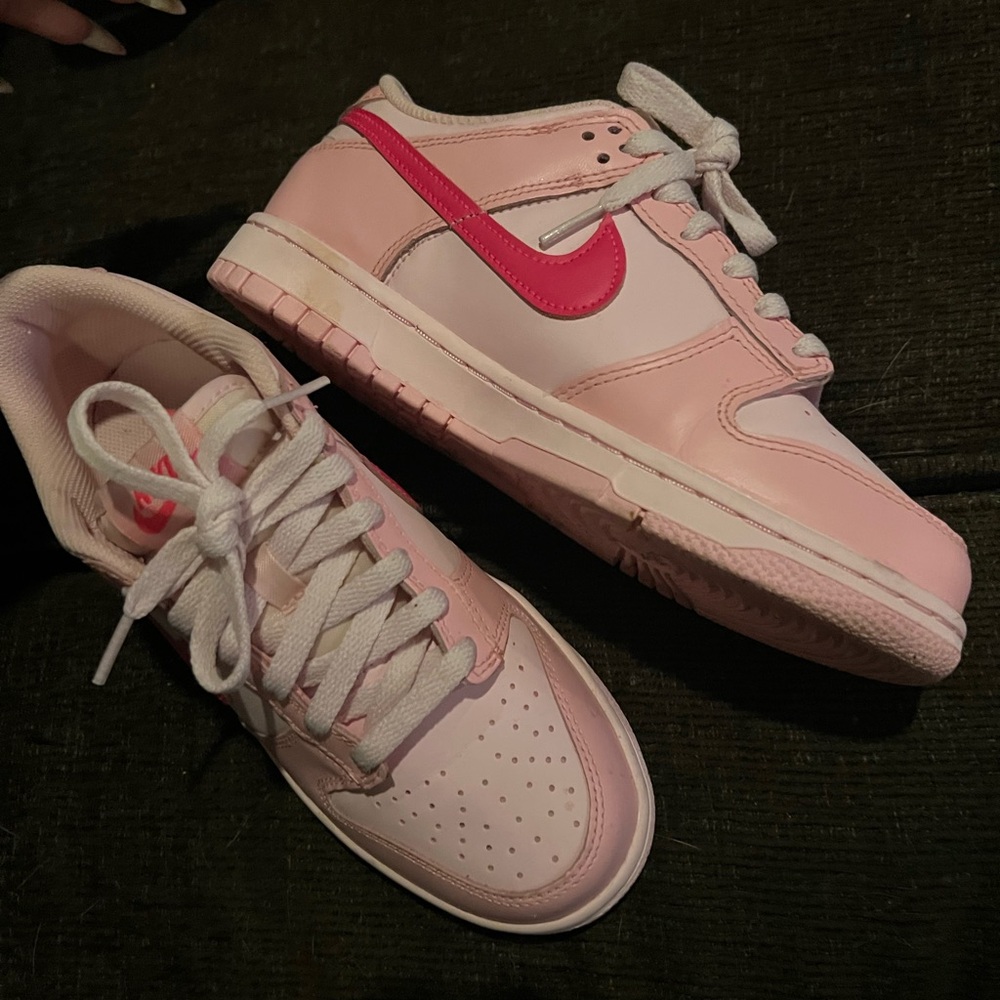 Double Pink Nike  Low Top Dunks